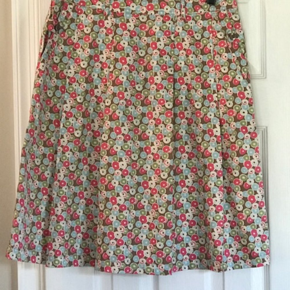 Liz Claiborne - Blue, Pink, White, & Green Skirt